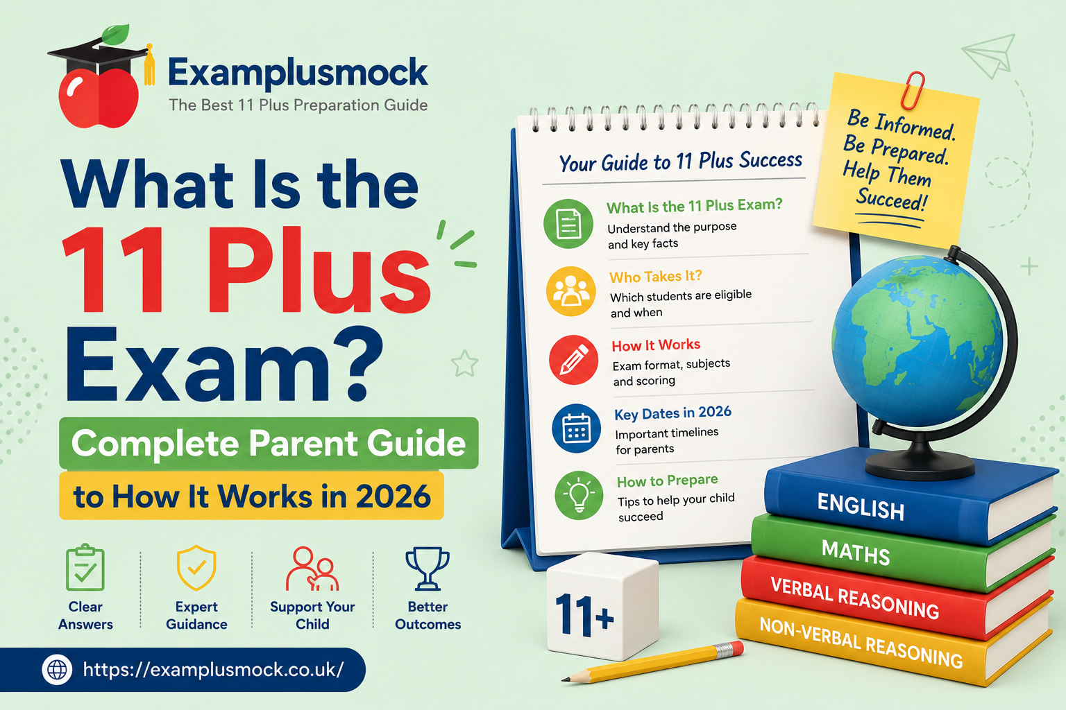11 Plus Exam preparation guide for parents and children