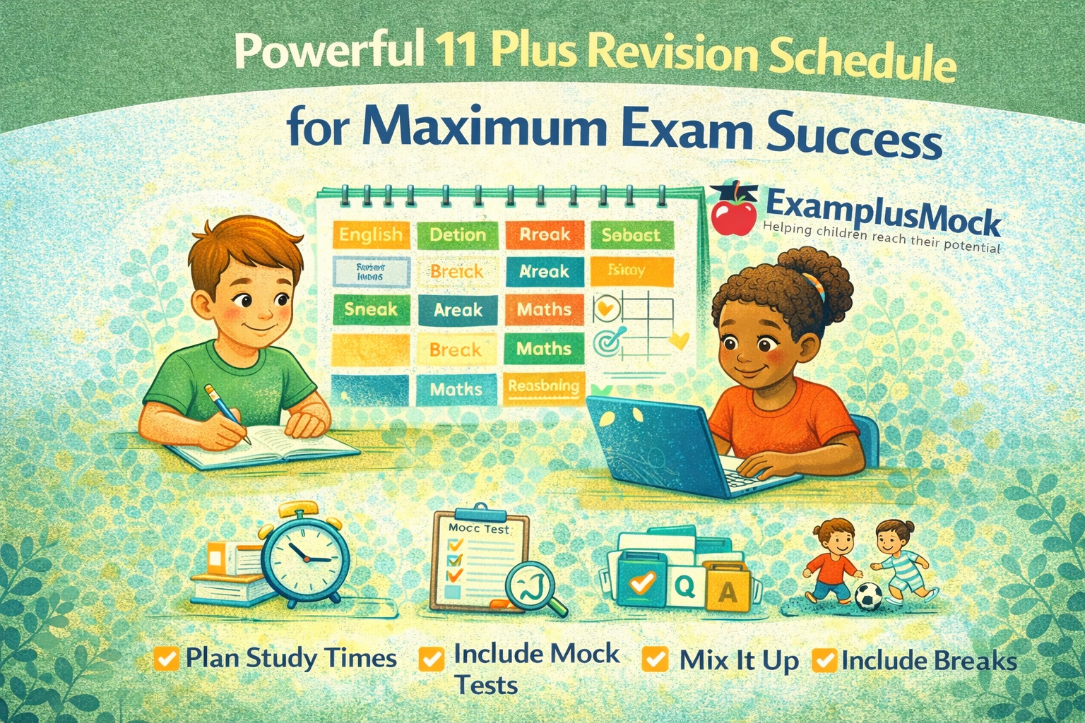 Powerful 11 Plus Revision Schedule for Maximum Exam Success