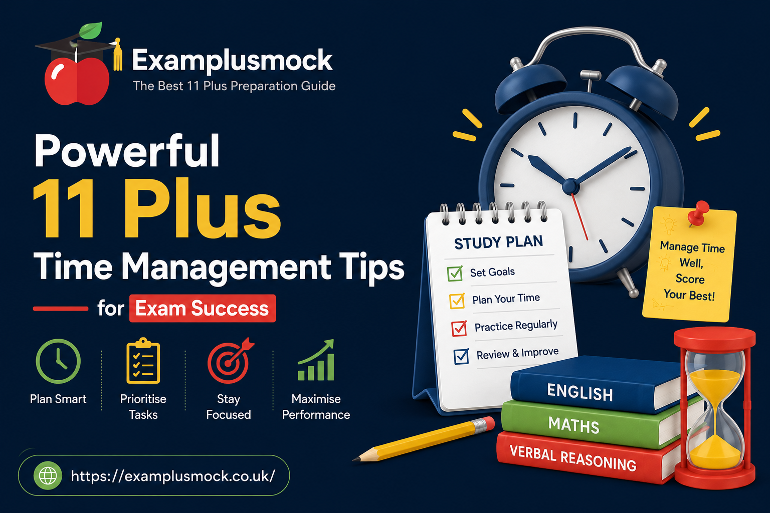 Powerful 11 Plus Time Management Tips for Exam Success