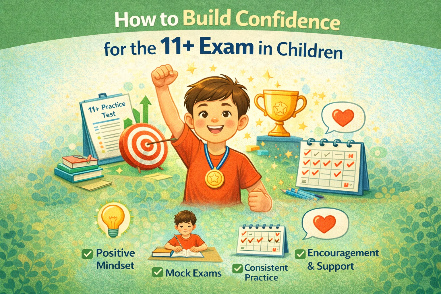 build confidence 11 plus exam with practice and mock tests