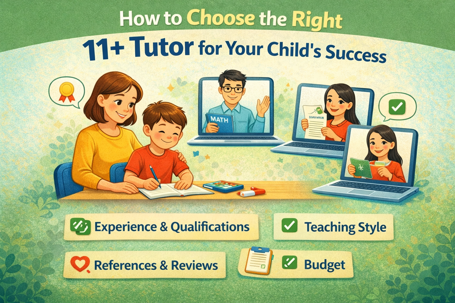 How to Choose the Right 11+ Tutor for Your Child’s Success