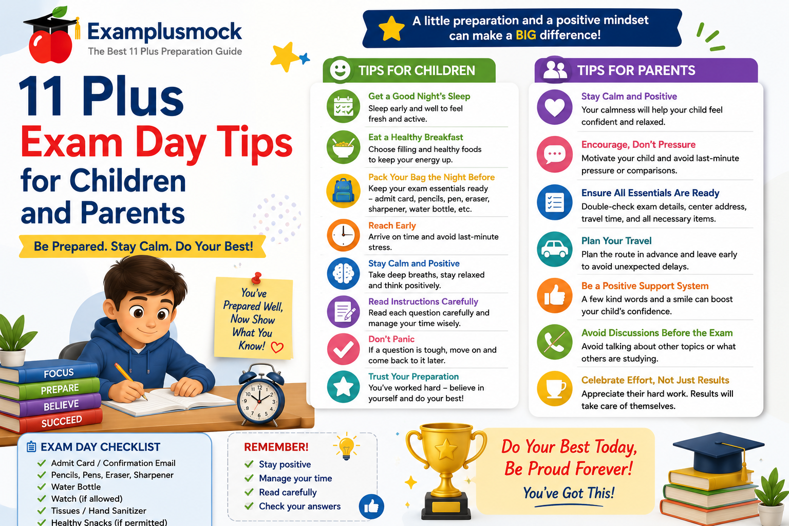 11 Plus Vocabulary learning with a child reading books and practising new words.