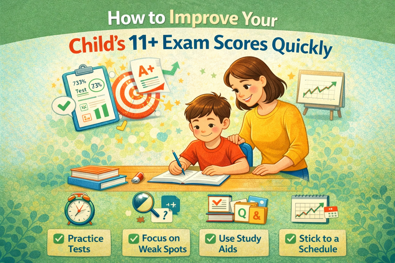How to Improve Your Child’s 11+ Exam Scores Quickly