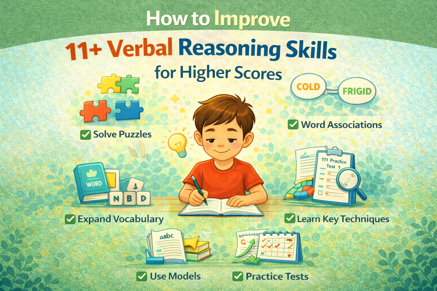 improve 11 plus verbal reasoning with practice and mock tests