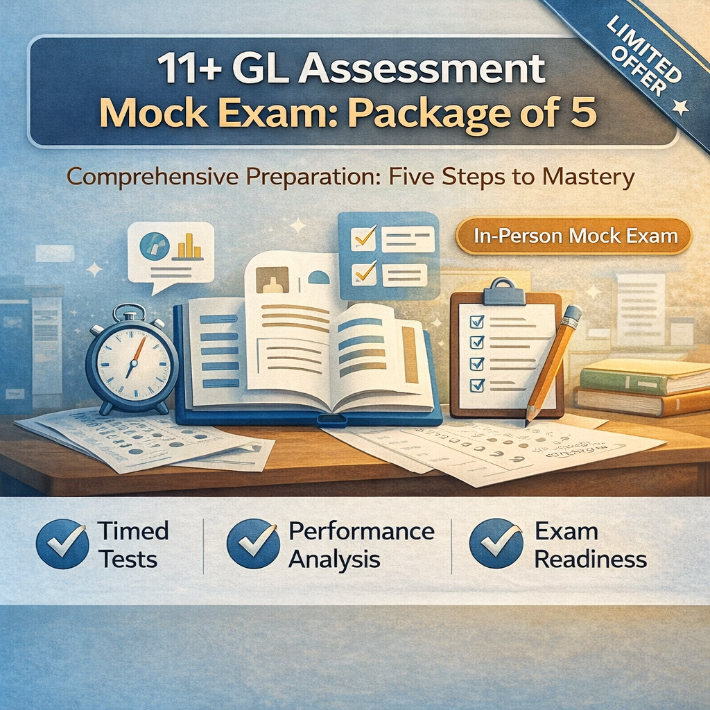 11+ GL Assessment Mock Exam Package of 5