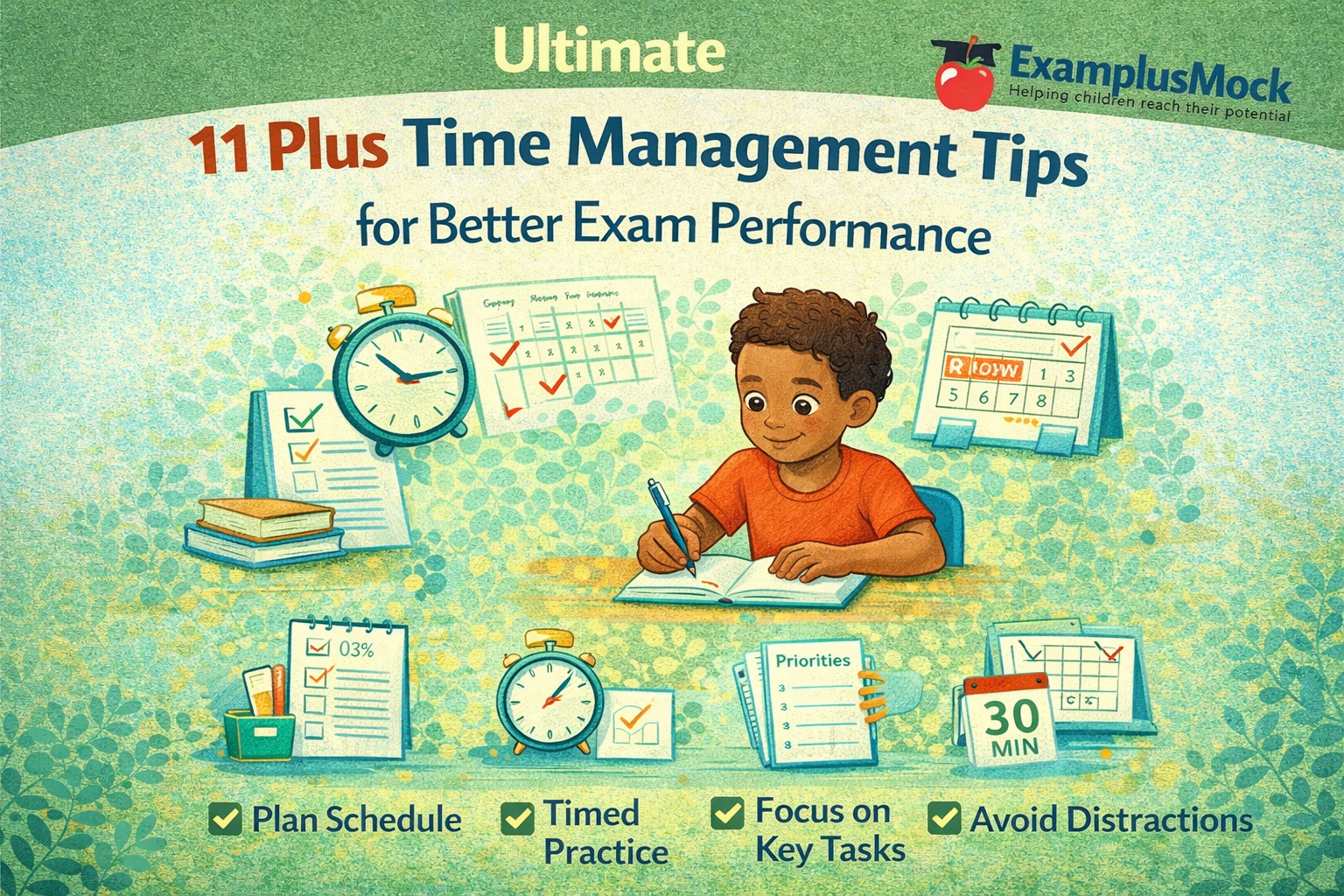 11 plus time management strategies for grammar school exam success